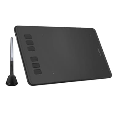 HUION Inspiroy H640P Tablette Graphique, Stylet sans Pile, 6 Touches Personnalisables, Tablette de Dessin Professionnelle, Idéale pour Jouer à OSU, Travail à Domicile et Apprentissage à Distance
