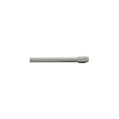 Tringles à rideaux EXTENSIBLES de 30 à 50 cm, de qualité supérieure, couleur Blanches, Blister de 2 tringles