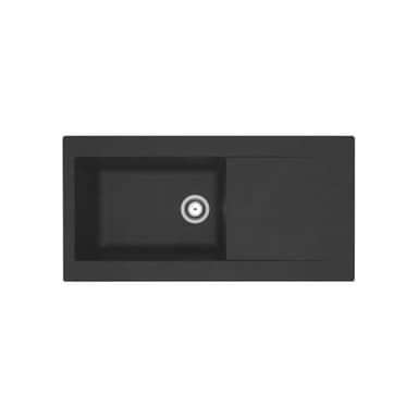 STRADOUR Evier a encastrer Lierra 1C 1000 - Noir