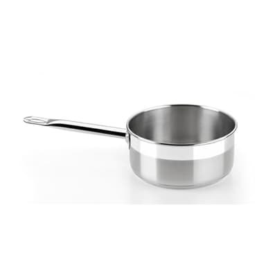 BRA Profesional | Casserole, 12 cm, Acier Inoxydable 18/10, Compatible Tous Feux Dont Induction