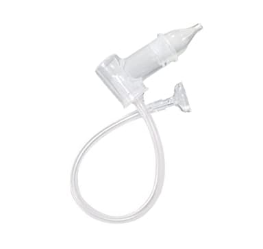 SGK Mouche bébé manuel, pas besoin de changer de filtre ni d'embout, facile à nettoyer., Transparent, Longueur 38, Largeur 7,5 Hauteur 2,2, (0002)