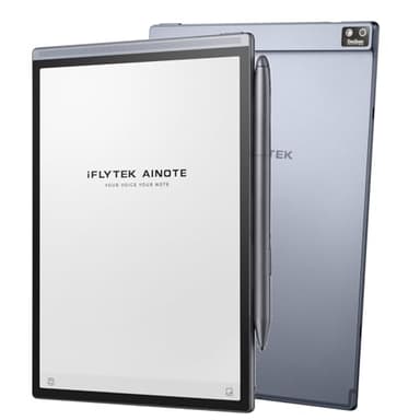 iflytek AINOTE Air 2 Tablette E-Ink 8.2" – Prise de Notes & Papier Numérique avec Stylet, Enregistrement AI, Transcription Multilingue, Lecture et Gestion des Tâches – Gris