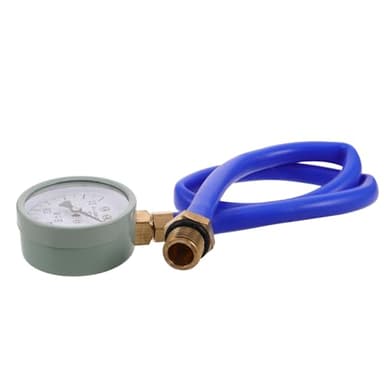 MOLUCKFU Testeur de -Pression D’échappement Automobile avec Tuyau, Kit de Manomètre Précis pour Détection D’Obstruction, Compatible Multiples Modèles, Outil Diagnostic Auto Fiable et