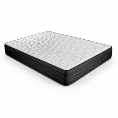 Dreaming Online – Matelas viscoélastique réversible 140x190 cm, Double Face été/Hiver, fermeté mi-Ferme, épaisseur 20 cm, Respirant et hypoallergénique
