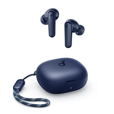 Soundcore by Anker P20i Ecouteurs Bluetooth sans Fil, Écouteurs sans Fil Bluetooth 5.3, conducteurs 10mm, Grosses Basses, 30H de Lecture, étanchéité IPX5, EQ Via App, 2 micros(Bleu) (Reconditionné)