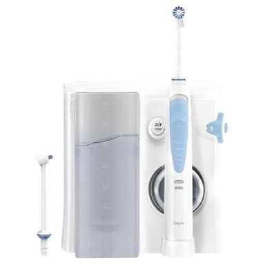 Oral-B Oral Health Center Irrigateur,1 embout Oxyjet, 5 Modes De Nettoyage et 4 Jet D'eau, 1 Pointe De Buse D'eau