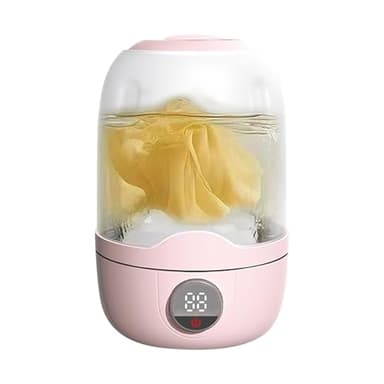 Lave-Linge Pour Sous-Vêtements - Mini Machine à Laver Compacte,Tasse À Linge Rechargeable Nettoyage Automatique Pour Espaces Restreints Voyage Camping Car Logements Étudiants