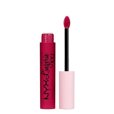 NYX Professional Makeup Rouge à Lèvres Liquide Mat Lip Lingerie XXL, Longue Tenue, Formule Vegan, Sans transfert, Teinte : Stamina (21)