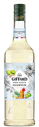 Giffard - Sirop saveur Falernum - Recette et Fabrication Françaises - Aromatique et exotique - 1 Litre
