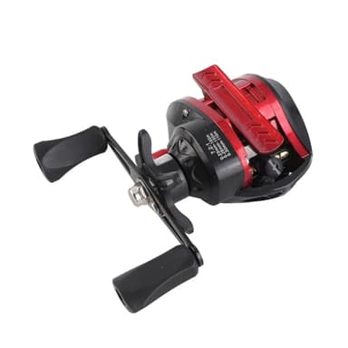 Moulinet Baitcasting, Ultraléger de 9,9 Oz, Moulinet de Pêche Puissant en Métal à Fonte Longue, Rapport de Vitesse 7,2: 1, Force de Freinage de 8 Kg, pour la Pêche en Mer (Main