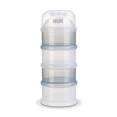 NUK Boîte Doseuse à Poudre de Lait, 4 compartiments