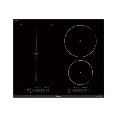 Sauter - SPI9648BP - Plaque Induction - Table de Cuisson Encastrable - Noir - 4 Foyers - 7400W - Dimensions Encastrement : 56x49cm - Horizone et Fonction Piano - Fabriqué en France