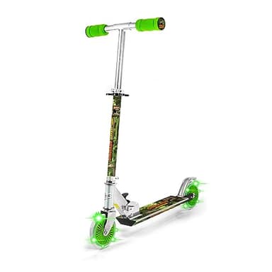 Ozbozz SV14697 Trottinette Dinosaure avec 2 Roues Lumineuses Multicolore