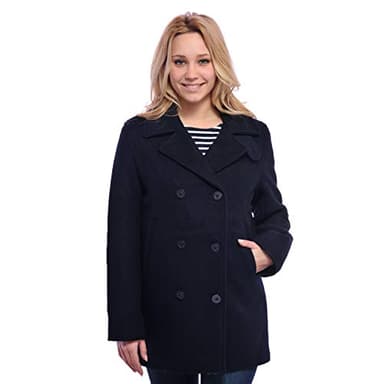 Anne ar Breiz | Véritable Caban Marin 100% Pure Laine déperlant