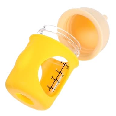 GALPADA Biberon pour Chatons et Chiots -nés 20 ML Réutilisable en Plastique Sûr, Distributeur de Lait Précis pour Petits Animaux, Alimentation Pratique pour -né et Nourrissons