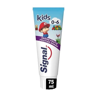 Signal Dentifrice Enfant Arôme Fruité 0-6 ans 75ml