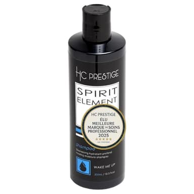 HC Prestige - Shampoing Hydratant Profond Sans Sulfate Sans Silicone Sans Paraben - pour Cheveux Secs et Abîmés - Soin Cheveux Naturel avec Immortelle Corse et Kératine - Fabriqué en France - 300 ml