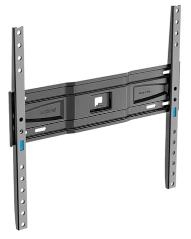 Meliconi Slimstyle Plus 400 S, Support TV Mural Fixe, Convient également pour plaques de plâtre, pour TV de 40" à 82", Vesa 200-300-400 avec Fast Block, fabriqué en Italie