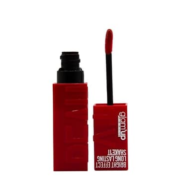 Glam'Up Paris - Rouge à Lèvres Beauty Satin - Semi Permanent Sans Transfert - Effet Vinyl Brillant - Longue Tenue - Provocante