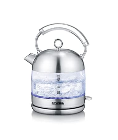 SEVERIN Bouilloire WK3459, Verre/Inox