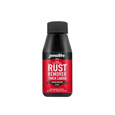 JENOLITE Dissolvant de rouille liquide épais | 150ml | Formule anti-goutte | Thixotropique Antirouille Metal | Élimine la rouille sur le métal nu | Idéal pour les surfaces verticales et les voitures