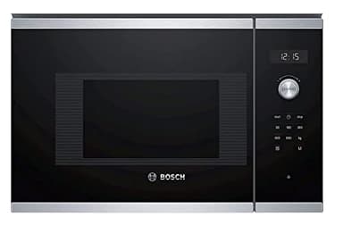 Bosch Serie 6 BFL524MS0 micro-onde Intégré (placement) Micro-ondes uniquement 20 L 800 W Noir, Acier inoxydable
