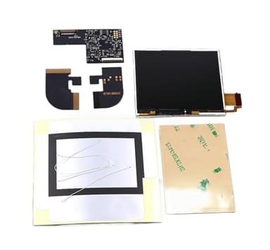 1 ensemble for écran LCD rétroéclairé IPS V3 haute luminosité for Gameboy for Advance for RETRO for écran LCD point à point PIXEL