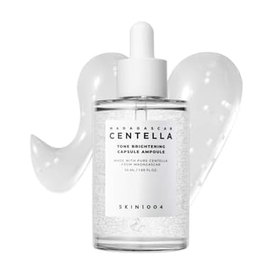 SKIN1004 Tone Brightening Capsule Ampoule - Sérum Anti-Taches Éclaircissant - 4 Percent Niacinamide et 2 Percent Acide Tranexamique - Pour Peaux Sensibles et Mixtes - 50ml (50)