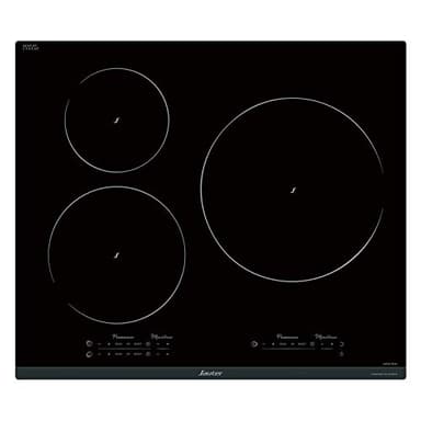 Sauter - SPI9544B - Plaque Induction - Table de Cuisson Encastrable - Noir - 3 Foyers - 7400W - Dimensions Encastrement : 56x49cm - Grand Foyer 28 cm - Fabriqué en France