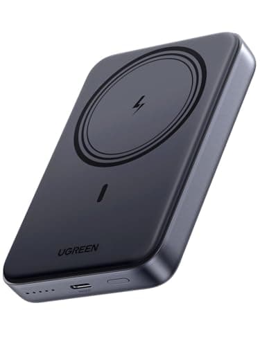 UGREEN Nexode Batterie Externe 10000mAh 20W Compatible avec MagSafe iPhone 17 16 15 14 13 12 Air Plus Pro Max Power Bank Induction USB C Charge Rapide Chargeur Portable Magnétique sans Fil (Noir)