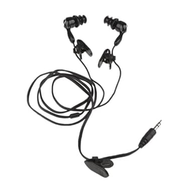 MagiDeal Ecouteur Etanche Natation Intra-auriculaire Casque Sport Audio Jack 3.5mm pour MP3 Radio iPod (Noir)