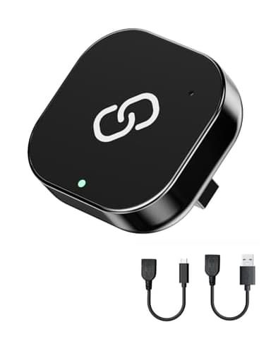 Spedal Adaptateur Carplay sans Fil pour iPhone, EZ Connect Clé USB CarPlay Voiture, Compatible avec Les Voitures 2016+ et iPhone iOS 10+, Plug and Play (Noir)