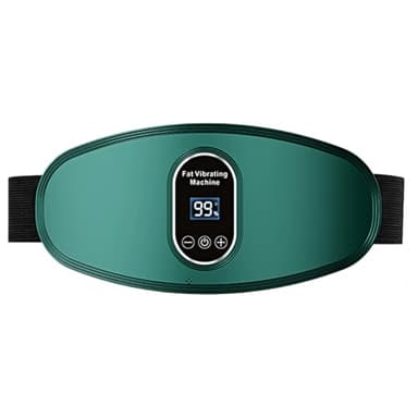 Massageur Abdominal - Ceinture Vibrante Massante Pour Ventre Plat | Appareil de Stimulation Sans Fil à Niveaux Réglables Ceinture de Relaxation Brûle Graisse pour Sport Maison Unisexe