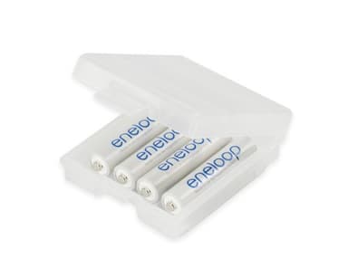 Sanyo Lot de 4 piles rechargeables Eneloop Micro AAA 800 mAh NiMH