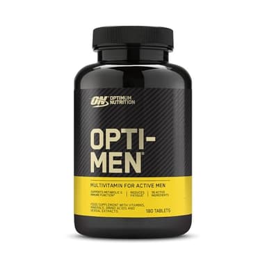 Optimum Nutrition Opti-Men Multivitamines, 180 Comprimés, Cure de 2 Mois
