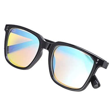 Asixxsix Lunettes de daltonien, Lunettes de daltonien UV400 à Monture complète, Lunettes de daltonien étanches et Anti-Rayures, Lunettes de Correction pour daltonien avec Design de Mode