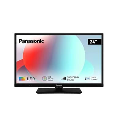 Panasonic TS-24N30AEZ, Série N30 24 Pouces TV LED HD, 2024, Lecteur Multimédia USB, Haut Contraste, Triple Tuner HD, HDMI, Montage Mural, Cadre Fin, Expérience Visuelle Exceptionnelle