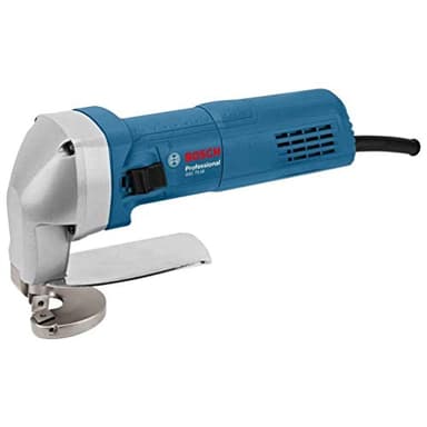 Bosch Professional cisaille à tôle GSC 75-16 (750 W pour acier jusqu’à 400 N/mm² jusqu’à 1,6 mm d’épaisseur, avec clé 6 pans de 3 mm, 1 lame supérieure et 1 lame inférieure)