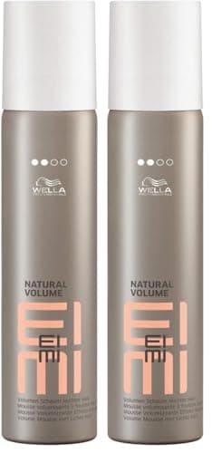 Wella Professionals EIMI Natural Volume Mousse de coiffage tenue légère 75ml (Lot de 2)