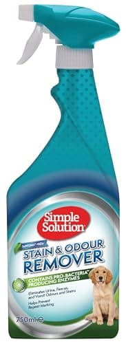 Simple Solution anti-odeurs et anti-taches, Nettoyant enzymatique avec pouvoir nettoyant pro-bactérien - fraîcheur de la forêt tropicale 750ml