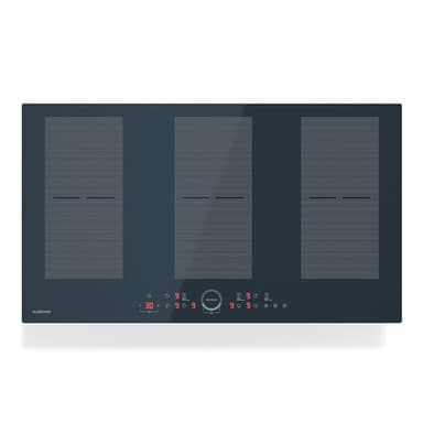 Klarstein Delicatessa 90 Full Flex Plaque À Induction Encastrable - 6 Zones, 10500 W, Flexizone, Thermoboost, Verrouillage Parental, Minuterie, Vitrocéramique, 90 cm