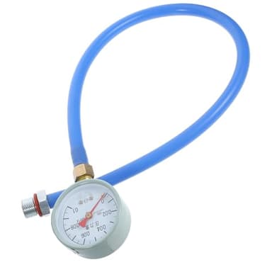 Gogogmee Tableau de Détection -Pression D'échappement Portable, Testeur de Colmatage Catalytique Léger, Manomètre Précis pour Diagnostic Automobile, Outil de Mesure pour Gaz D’échappement