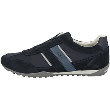 Geox Homme U Wells A Sneakers, Navy, 41 EU