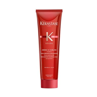 Kérastase, Soleil, Soin Capillaire Sans Rinçage avec Protection Solaire, Pour Tous Types de Cheveux, Crème UV Sublime, 150 ml