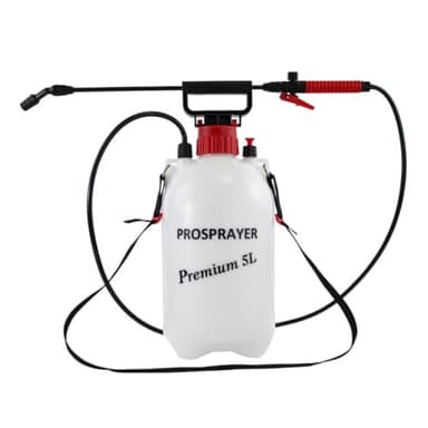 Phoenix Pulvérisateur de Jardin 5L Pulvérisateur à Pression Manuel avec Lance et Sangle, Idéal pour Arrosage, Désherbage, Application d'Herbicides et Insecticides, Pulvérisateur à Main Léger Pratique