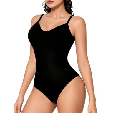 Aullwyr Body Gainant Femme Ventre Plat Bodysuit Sculptant String Shapewear Amincissante Invisible