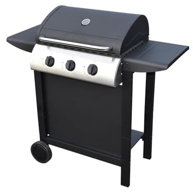 Barbecue Gaz Hawaï - 3 Brûleurs 8,4 kW Butane/Propane - 2 Tablettes