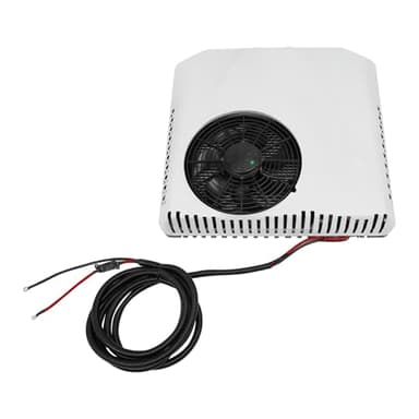 Climatiseur de toit ultra fin 12 V, silencieux, électrique automobile, unité AC avec chauffage et refroidissement, universel pour camping-car, caravane, camping, camions et camionnettes