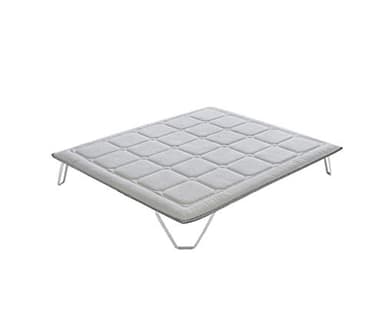 ECCOX - Topper Surmatelas Royal 70 x 190 pour lit 70 avec Gel Visco et Rembourrage en Mousse