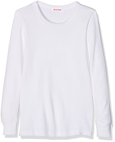 Damart Fille Haut Maille Interlock Thermolactyl Degré 3 T shirt, Blanc (Blanc), 12 ans EU